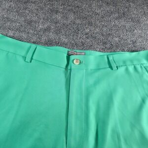 Peter Millar‎ Wick Golf Shorts Mens 36 Green Moisture Wicking Performance
